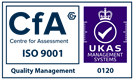 UKAS ISO 9001 Logo